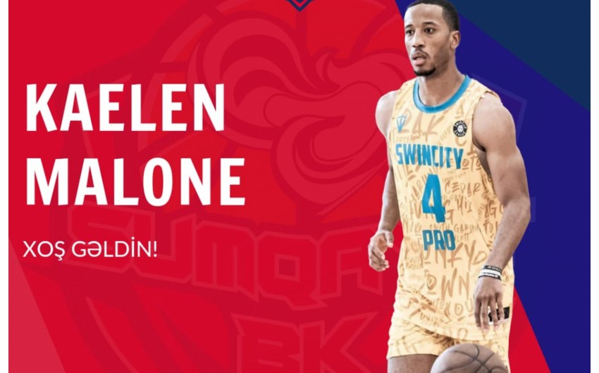 “Sumqayıt" heyətinə yeni basketbolçu qatıb