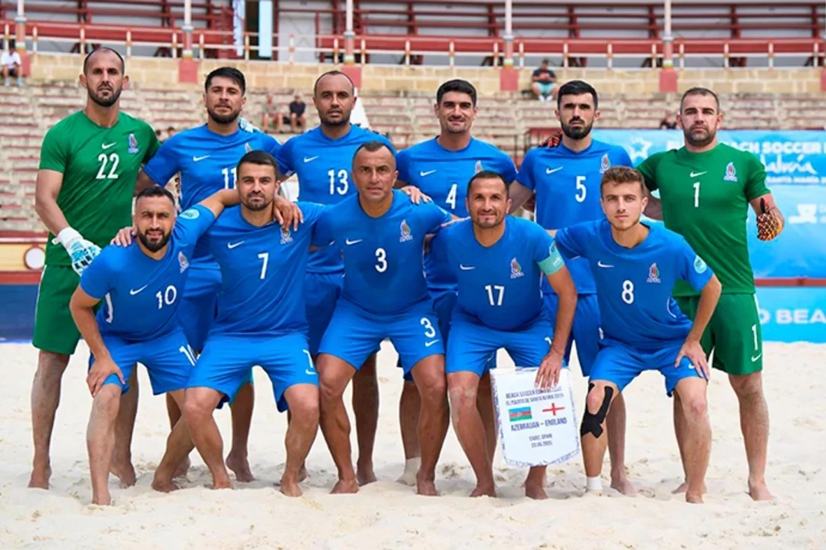 Azərbaycanın çimərlik futbolu millisinin dünya reytinqindəki mövqeyi məlum olub