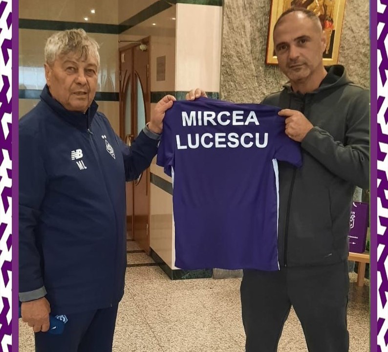 “Sumqayıt”ın məşqçisi Luçesku ilə görüşdü