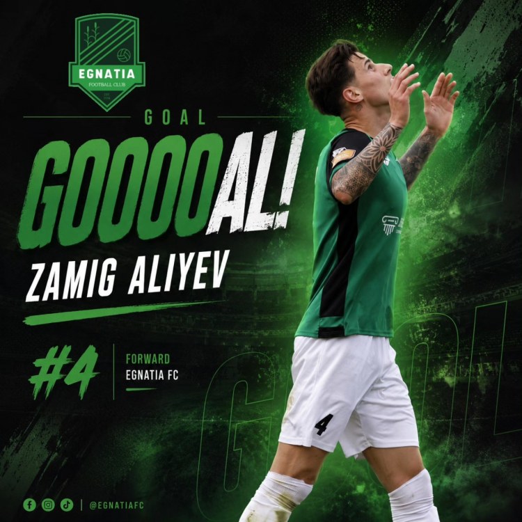 Azərbaycanlı futbolçular Albaniyada qarşı-qarşıya, Əliyev fərqləndi