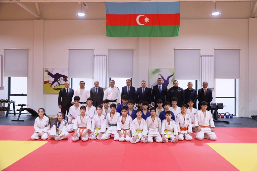 Rəşad Nəbiyev Şabran Cüdo Təlim Mərkəzinə baxış keçirib