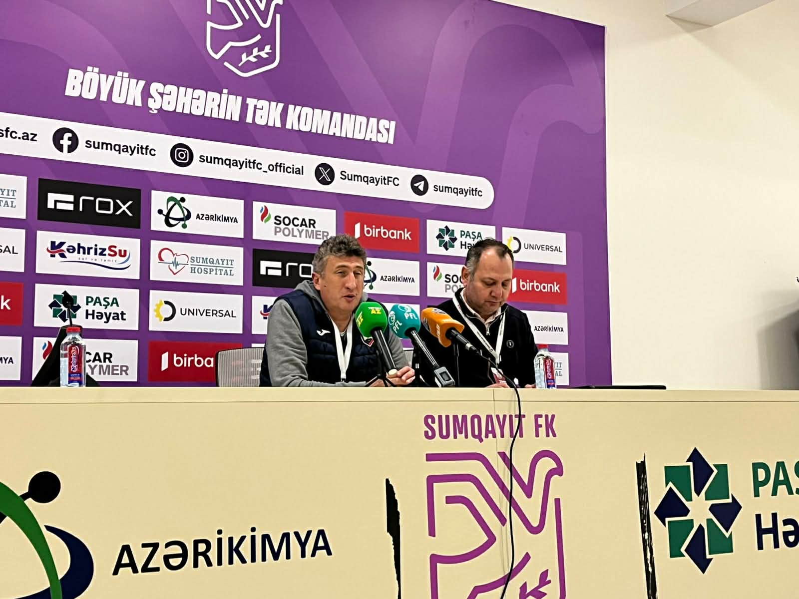 Sxadadze: “Hər oyun döyüşməliyik ki, xallar qazanaq”