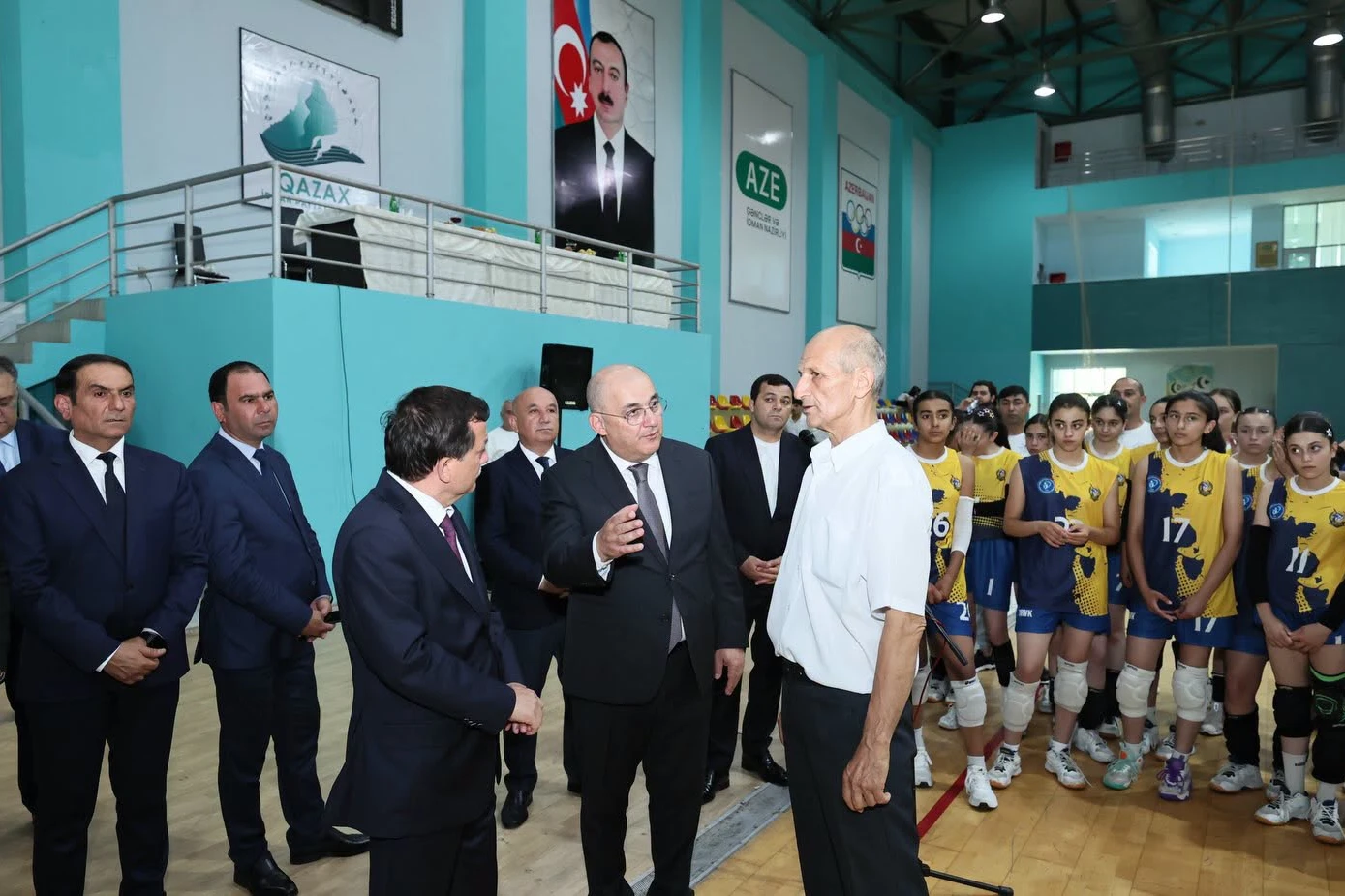 AVF prezidenti Tovuz Voleybol Akademiyasının fəaliyyəti ilə tanış olub