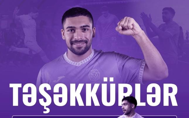 "Şamaxı" müdafiəçisi ilə yollarını ayırdı