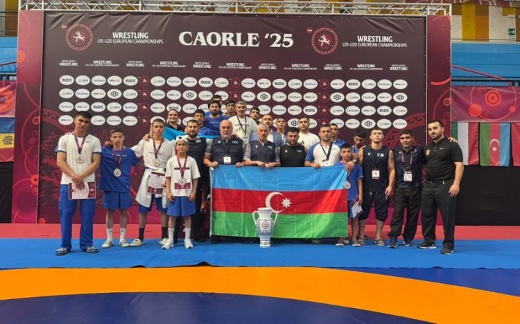 Yunan-Roma güləşi üzrə millimiz də Avropa çempionu adını qazandı