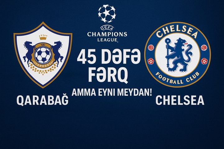 "Qarabağ" - "Çelsi": 45 dəfəlik fərq meydanda silinə bilər?