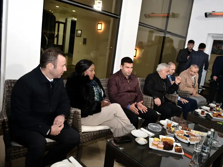 AFFA prezidenti və FİFA-nın baş katibi Zirədə