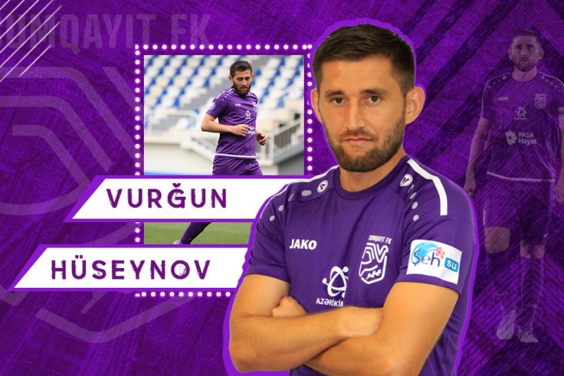 “Sumqayıt”dan Vurğun Hüseynovla yeni müqavilə