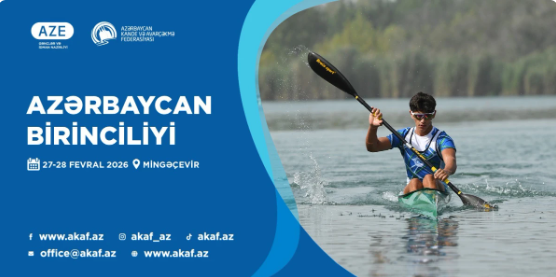 Kayak və kanoe növləri üzrə ölkə birinciliyi keçiriləcək