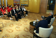 AFFA prezidenti milli üzvləriylə görüşdü