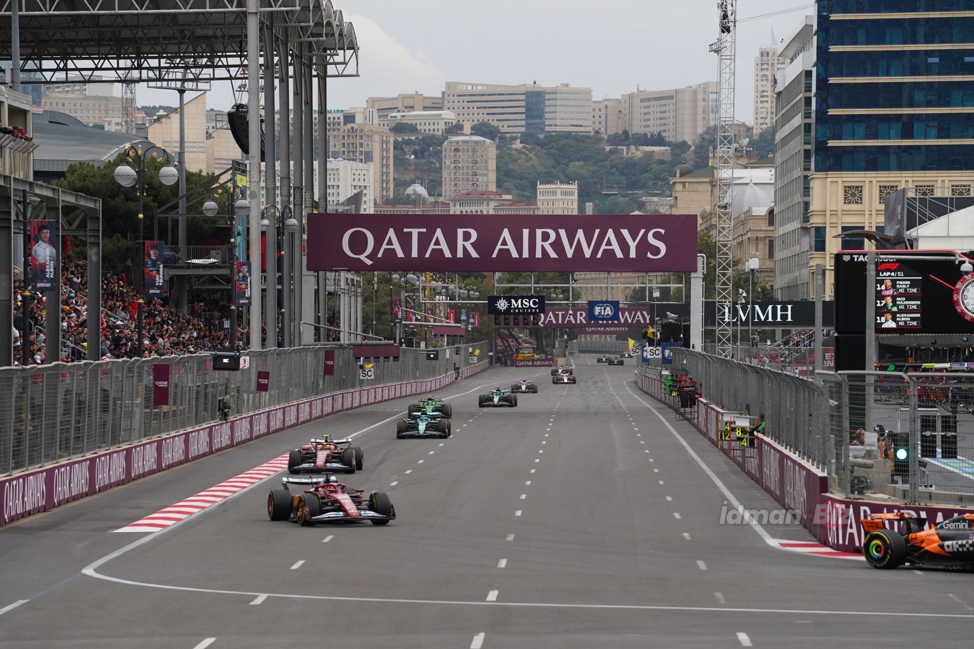 "Formula-1"dən sonra Bakının əsas mərkəzi yolları açıldı