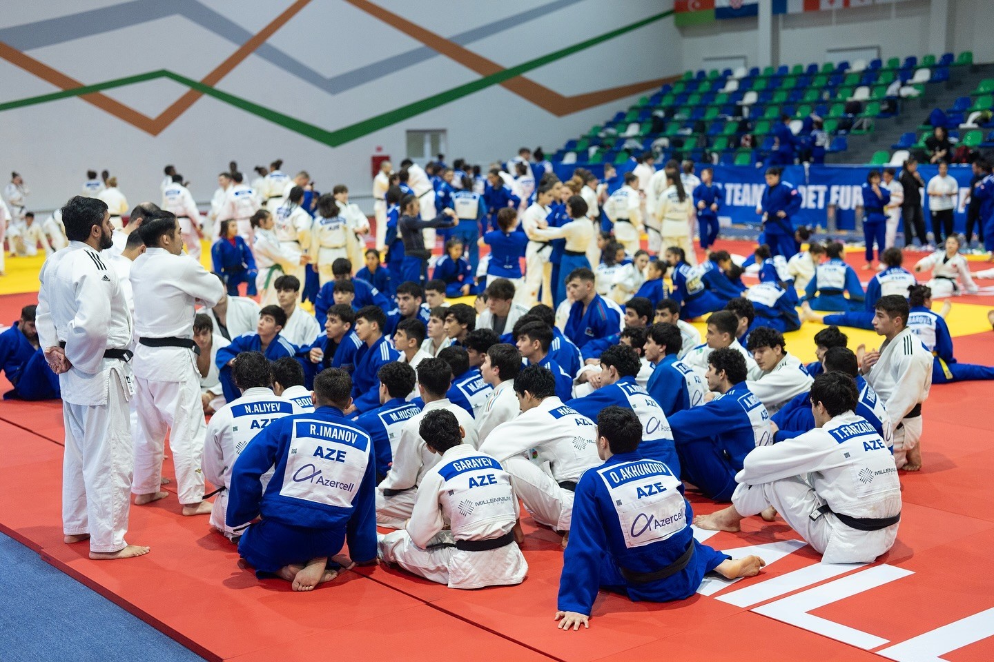 Yeniyetmə cüdoçularımız Avropa çempionatına Qubada hazırlaşırlar