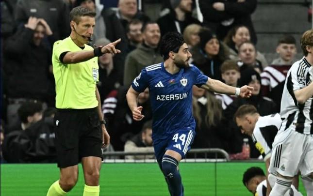 "Qarabağ" "Nyukasl"a məğlub olaraq Çempionlar Liqası ilə vidalaşdı