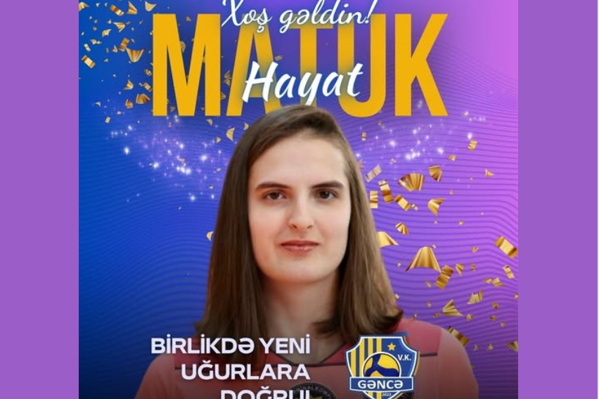 "Gəncə" yeni voleybolçu ilə güclənib