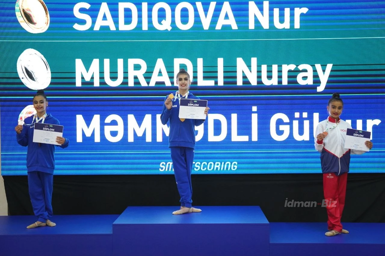 Bədii gimnastika üzrə 31-ci Azərbaycan çempionatı başa çatdı