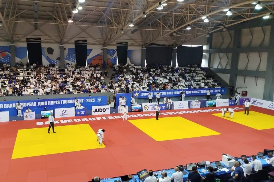 Bakıda Avropa Cüdo Ümidləri Turniri start götürüb