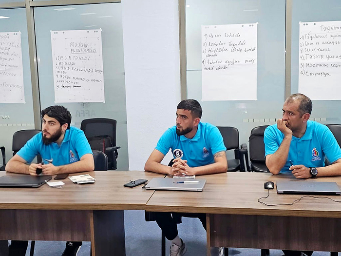 UEFA B kateqoriyalı məşqçi kursunun II mərhələsi başa çatıb