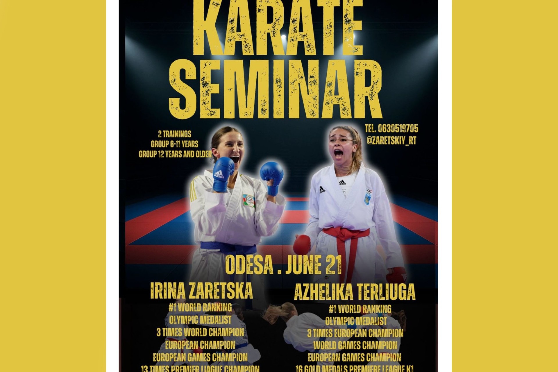 İrina Zaretska Odessada seminar keçirəcək