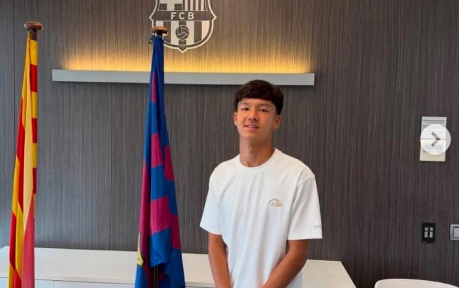 15 yaşlı qazaxıstanlı futbolçu “Barselona”da