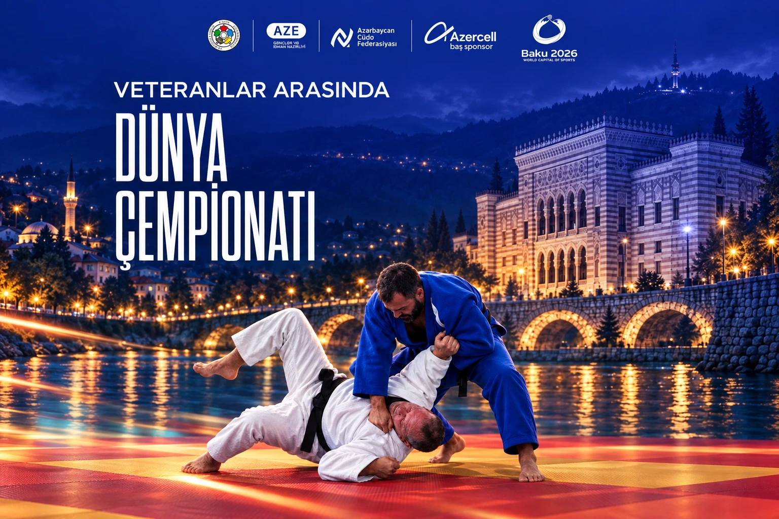 Dünya çempionatında 30 cüdoçu ilə təmsil olunacağıq