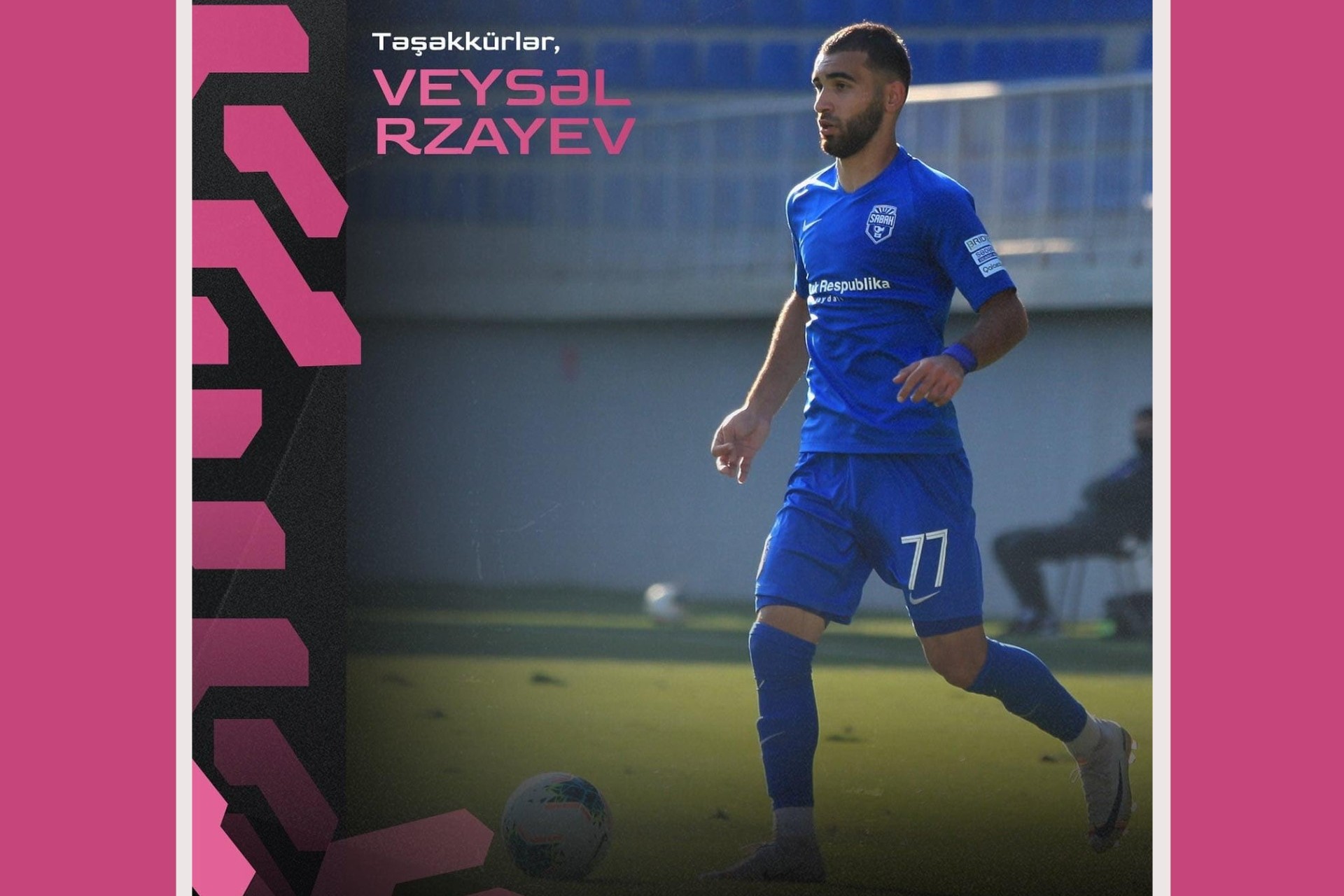 "Sabah" daha bir yerli futbolçu ilə yolları ayırdı