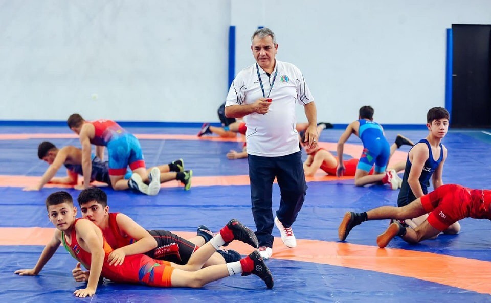 Yunan-roma güləşi üzrə açıq məşq keçirilib