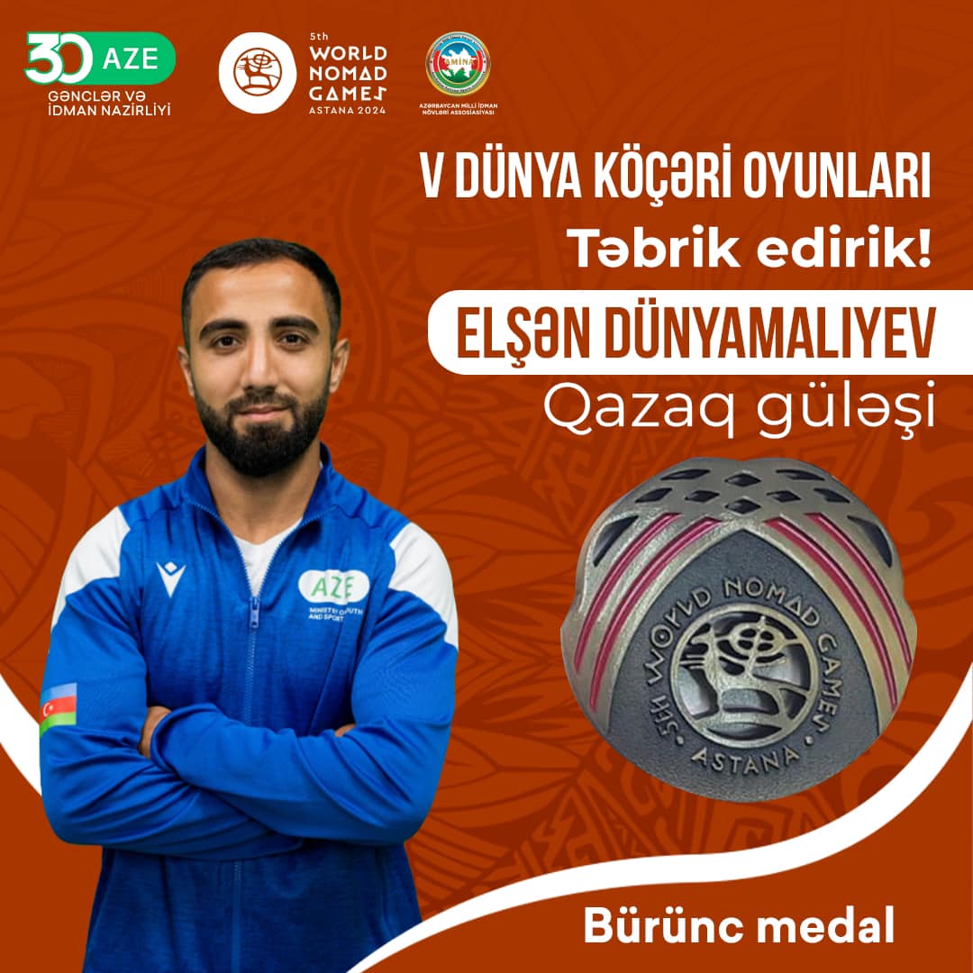 Elşən Dünyamalıyev bürünc medal qazanıb