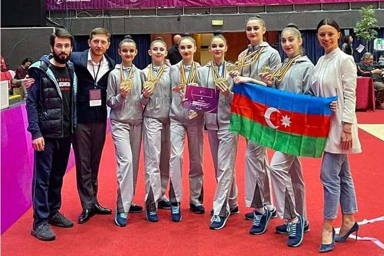 Gimnastlarımızdan 2 beynəlxalq turnirdə 9 medal