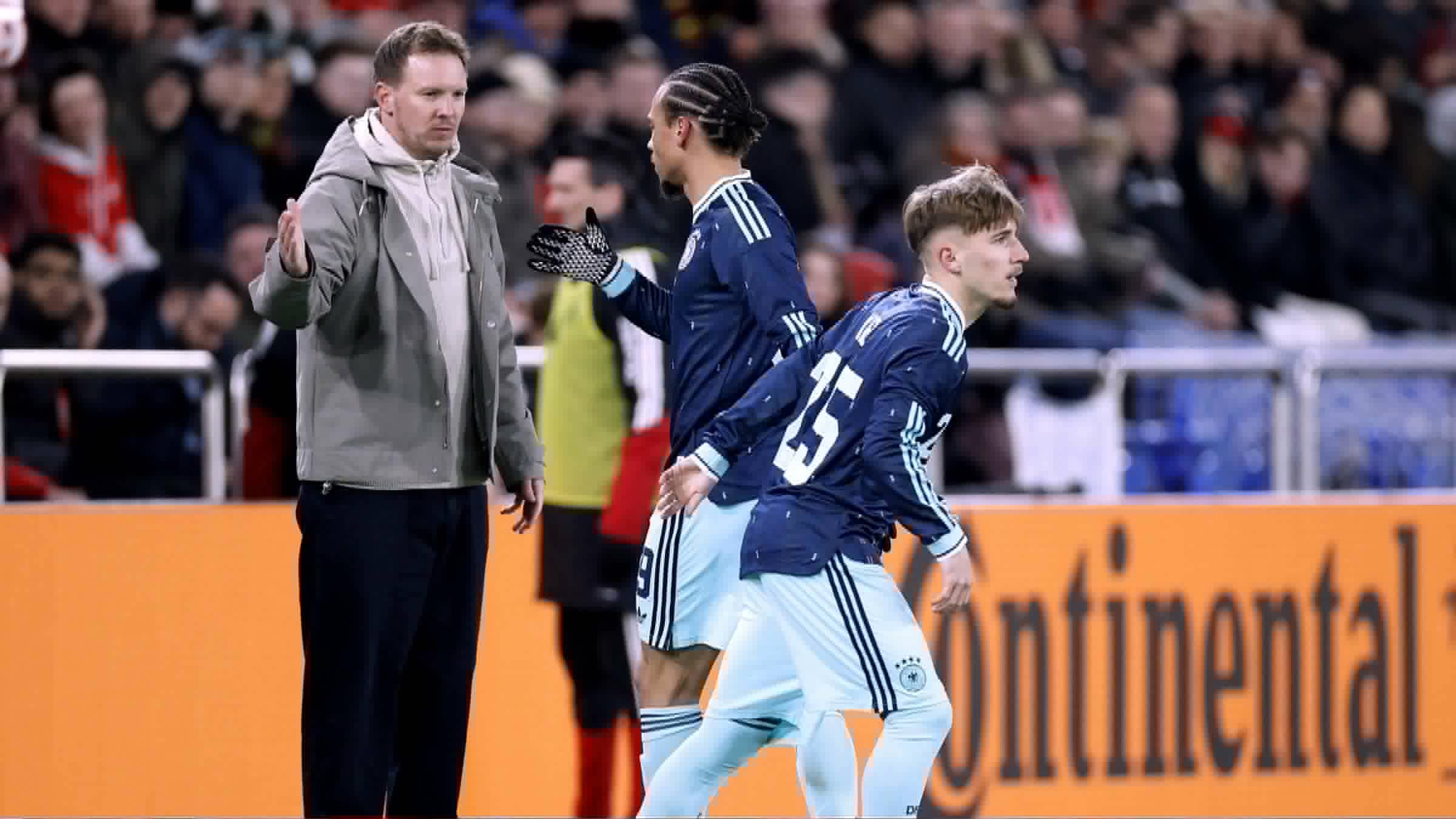 Nagelsmann Leroy Saneyə mesaj verdi: "Qapı daim açıq deyil"