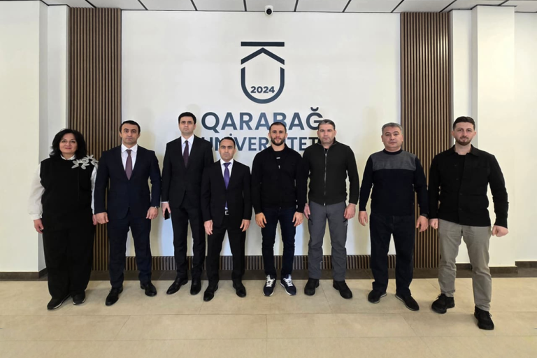 Azərbaycan Güləş Federasiyasının rəhbərliyi Qarabağa getdi