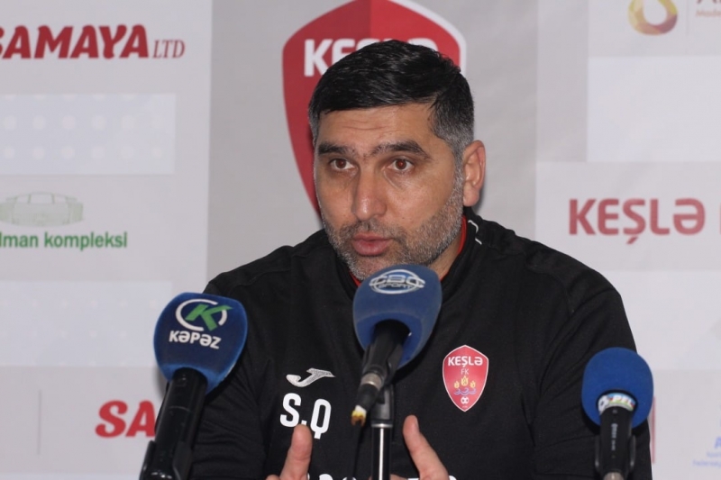 Qurbanov 1 xalı pis nəticə saymadı, Sezarı erkən əvəzləməsinə izah verdi: "Bu, klub olaraq bizim üçün bir imtahandı"