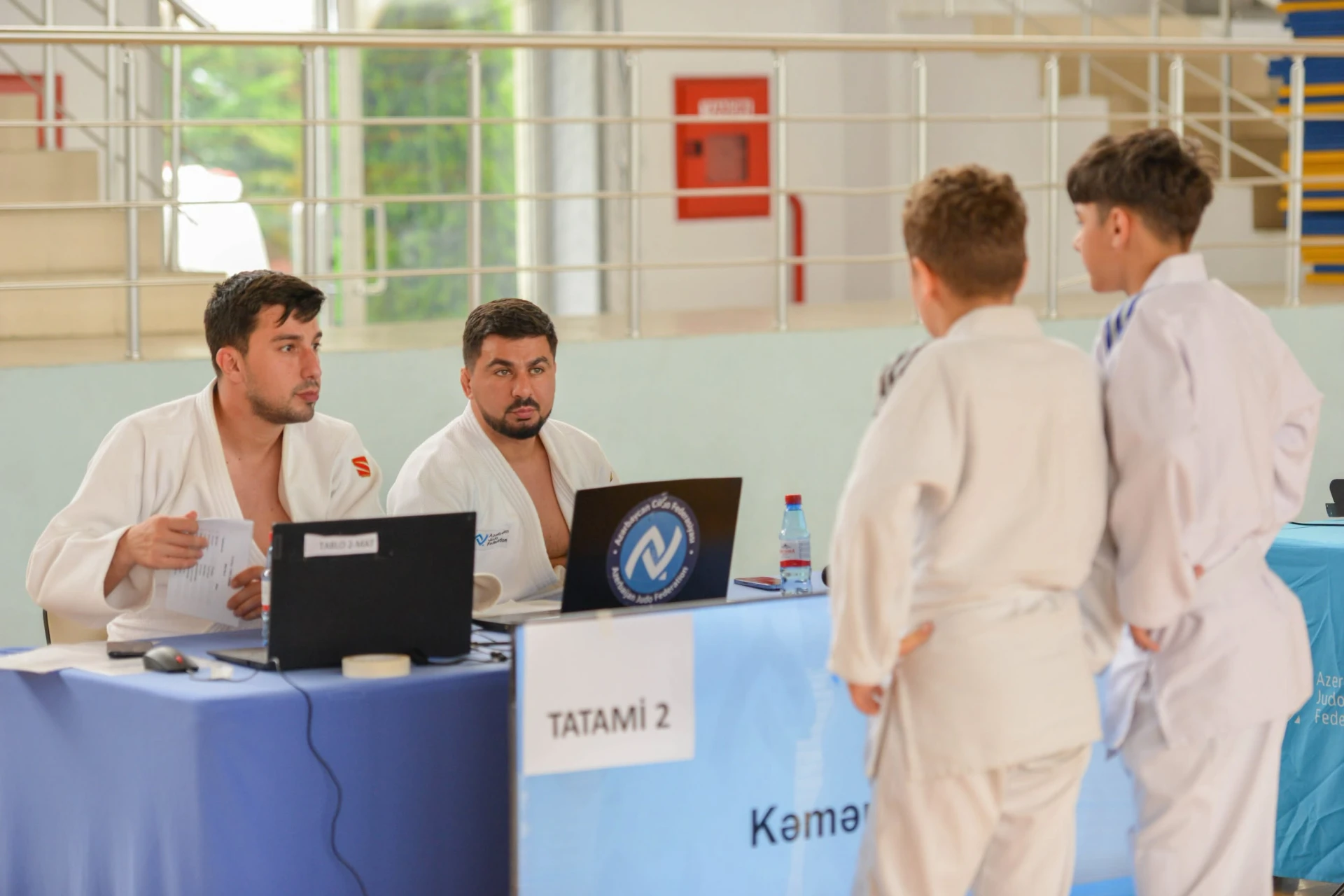 Qaxda kəmər dərəcələri üzrə rəsmi imtahan keçirilib