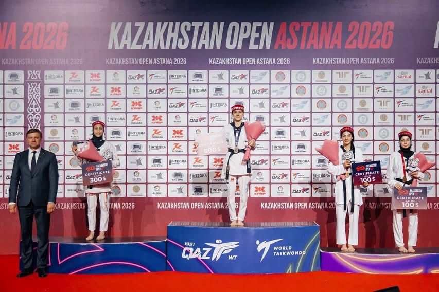 Azərbaycanlı taekvondoçu Qazaxıstanda “qızıl” qazandı