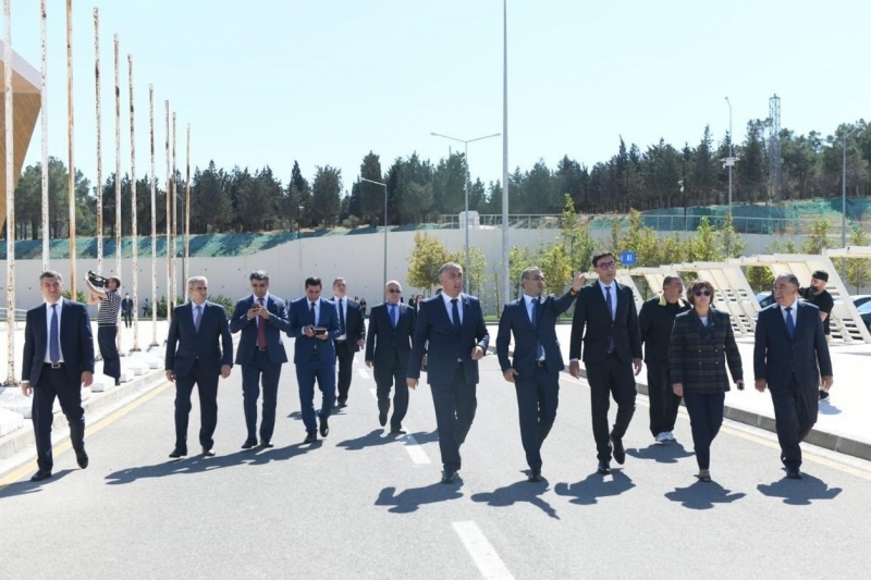 Nazir atıcılıq federasiyasının fəaliyyəti ilə tanış olub