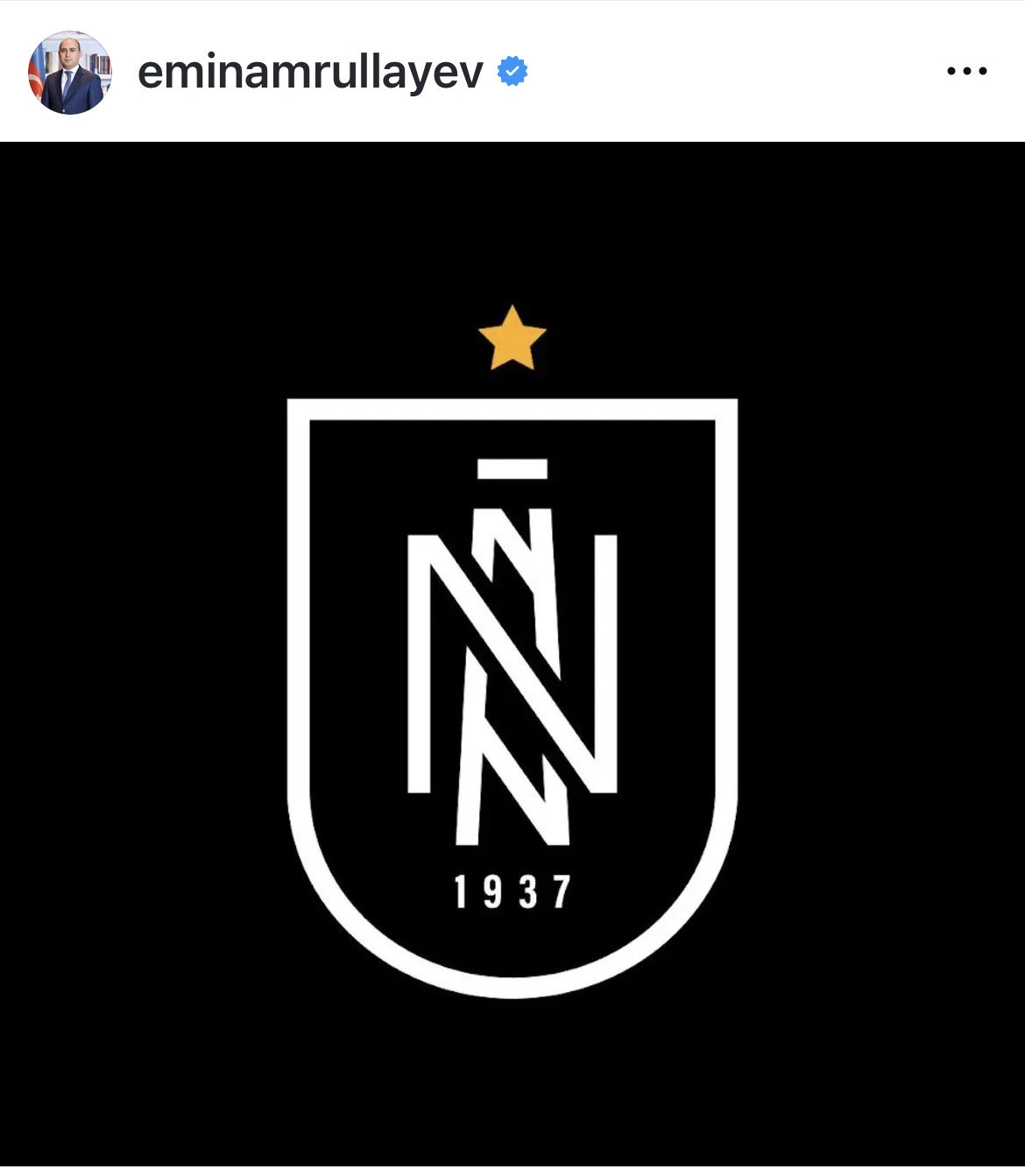 Nazirdən “Neftçi” ilə bağlı paylaşım