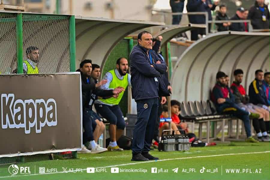 "Xankəndi"nin baş məşqçisi hakimlərdən nə xahiş etdi?