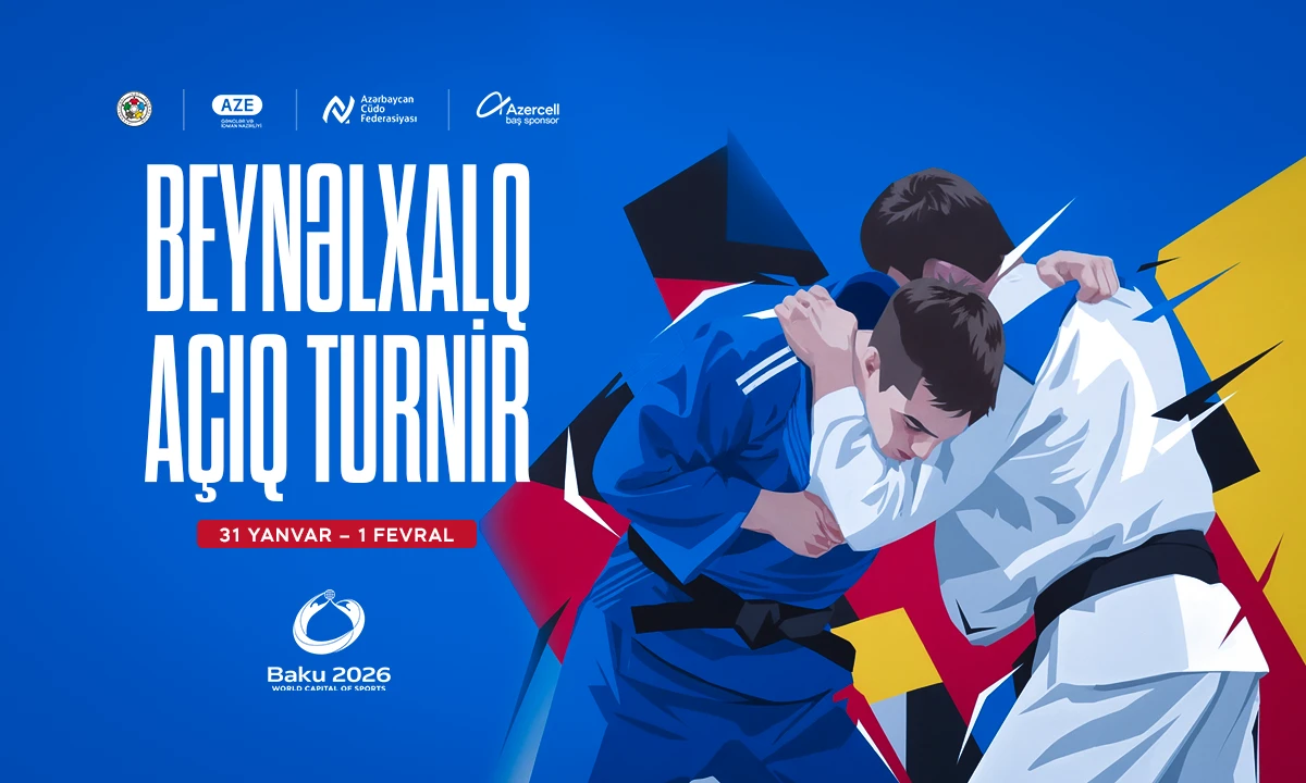 Cüdoçularımız Belçikada beynəlxalq turnirdə çıxış edəcəklər