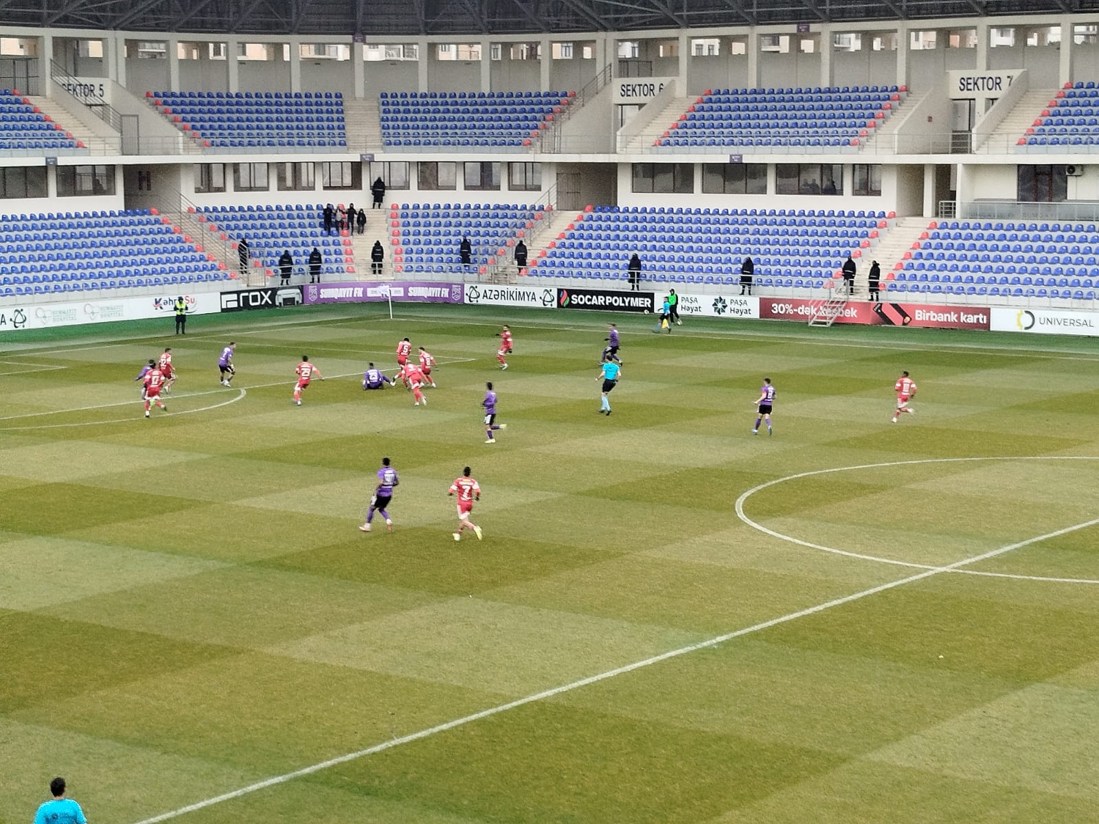 Bizon Azərbaycan Kuboku: "Kimyaçılar" "qartallar"a qarşı - Oyun başladı