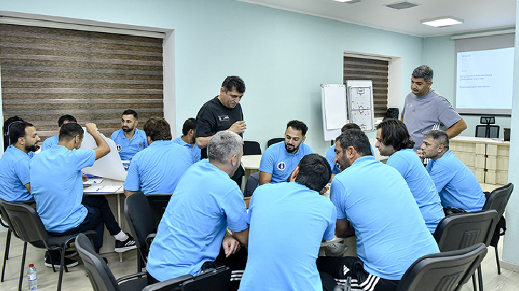 UEFA A kursunun 1-ci modulu keçirilib