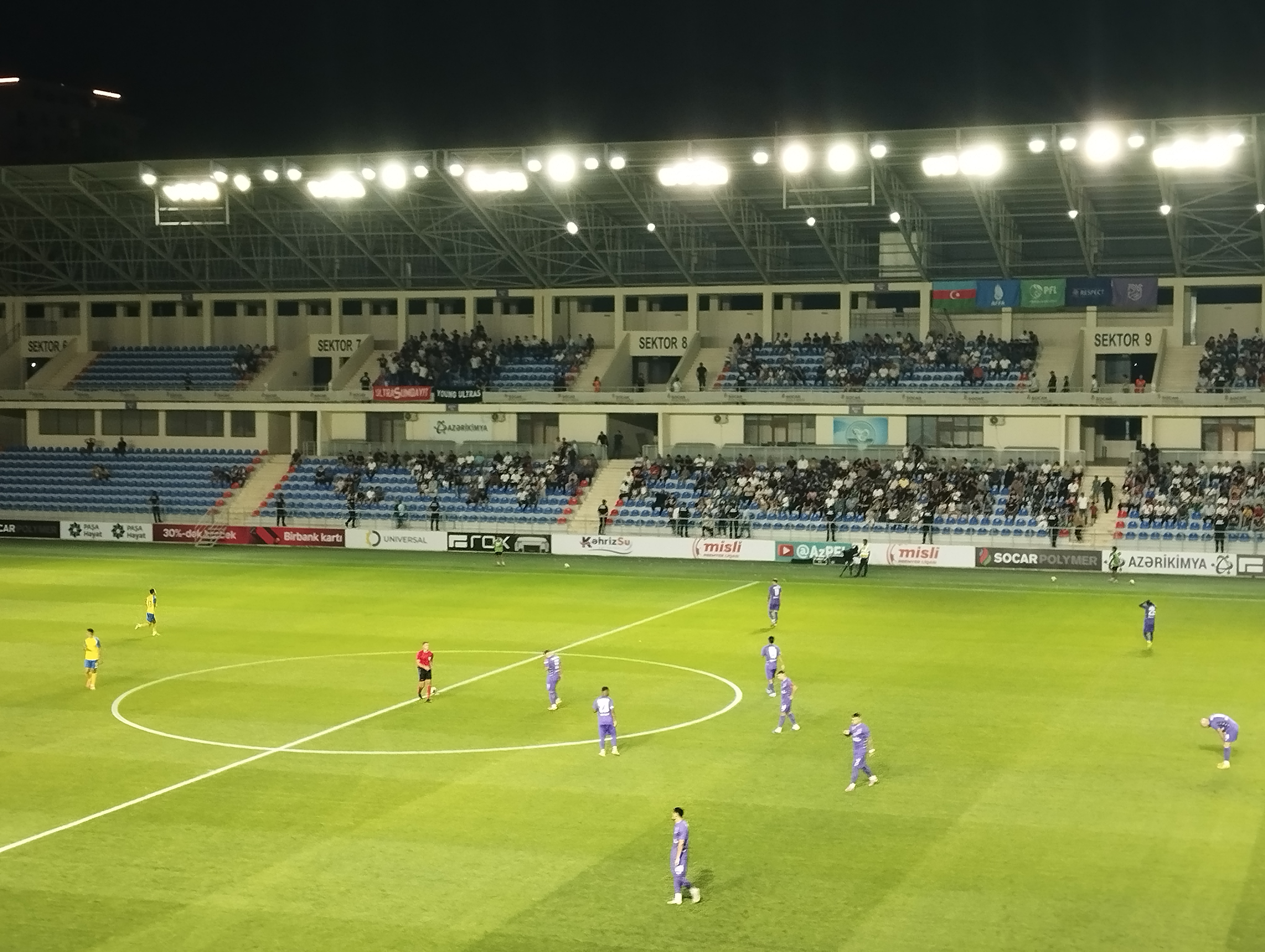 "Sumqayıt" 3 xalı 3 qolla qazandı