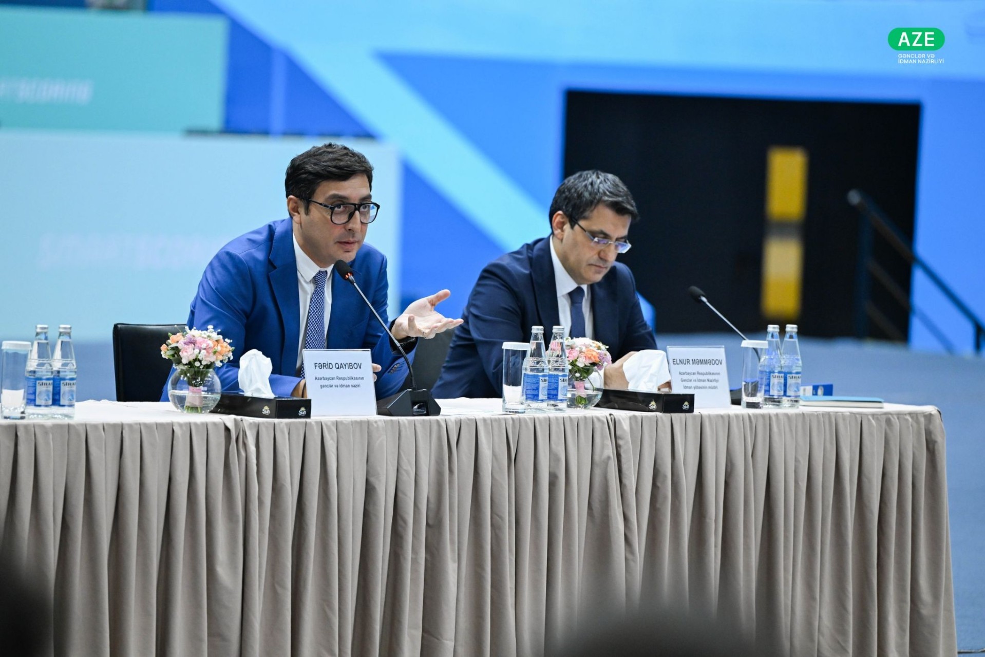 Fərid Qayıbov idman federasiyalarının nümayəndələri ilə görüşüb