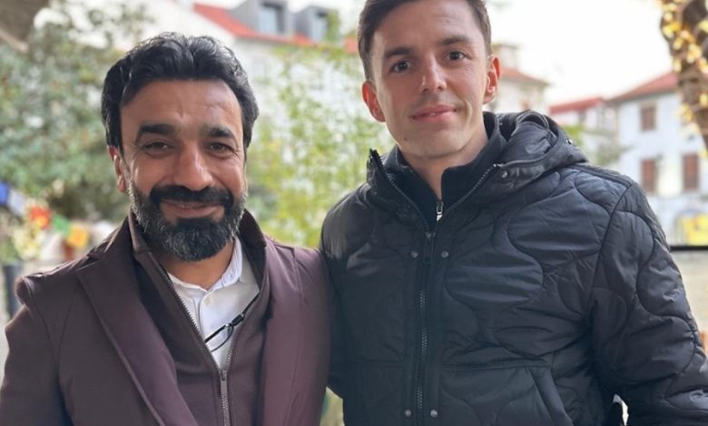 Səməd Nəsibov zədəli futbolçuya baş çəkib