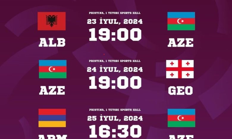 Azərbaycan millisi mübarizəyə başlayır