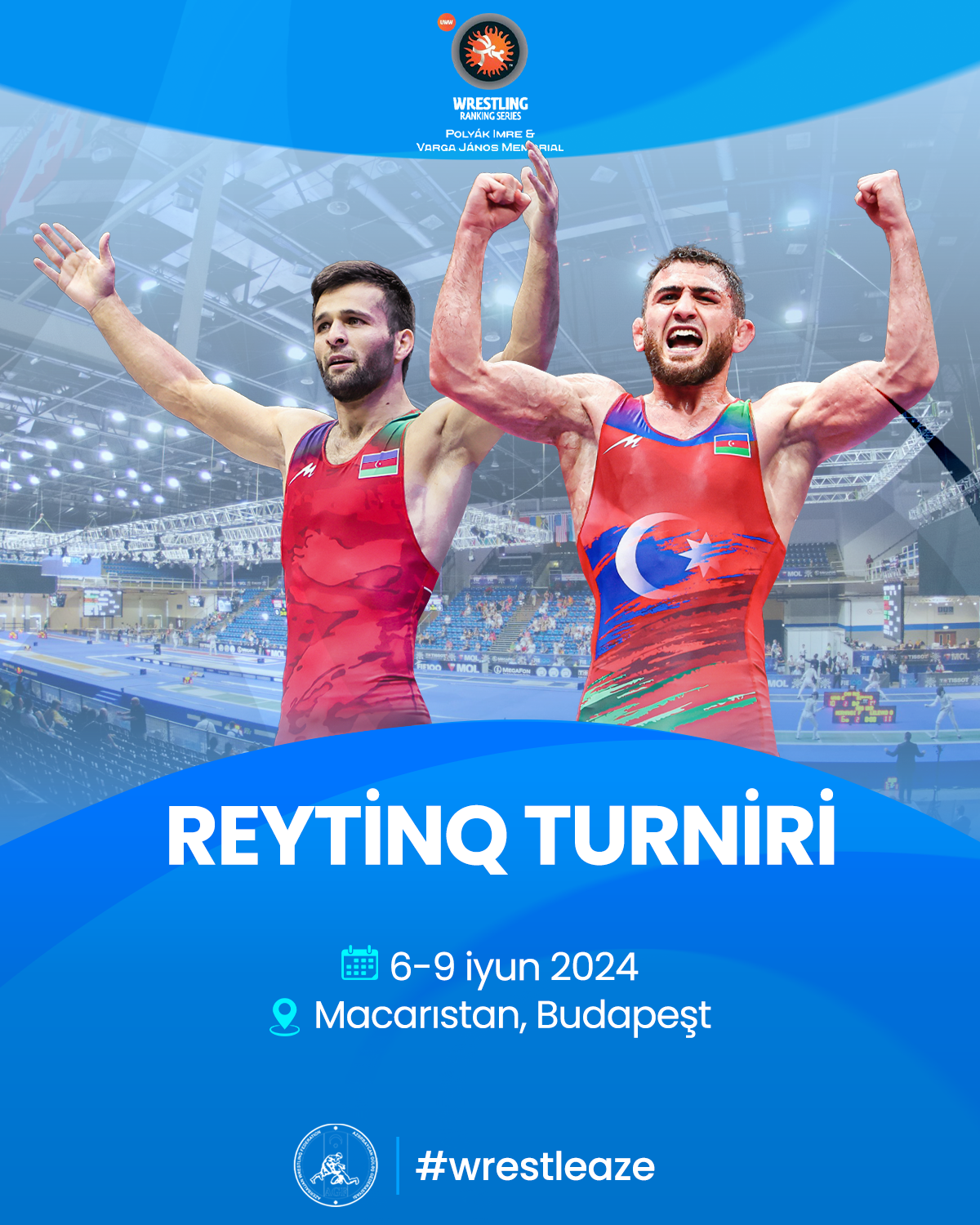 Reytinq turnirində 12 güləşçimiz yollanır