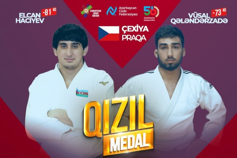 Azərbaycanın 2 cüdoçusu Avropa çempionu oldu