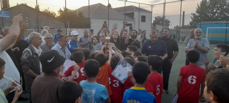 Gəncədə şəhidlərin xatirəsinə futbol turniri keçirildi - FOTOLAR