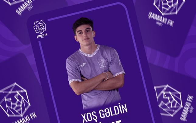 "Şamaxı" 20 yaşlı futbolçunu transfer etdi - RƏSMİ