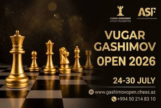 “Vugar Gashimov Open 2026” beynəlxalq şahmat turniri keçiriləcək