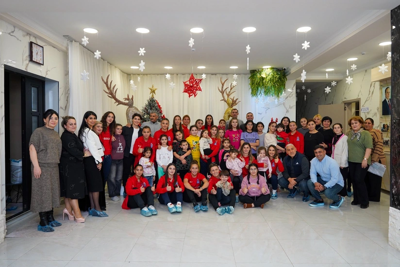 Millinin üzvləri uşaq sığınacağını ziyarət ediblər