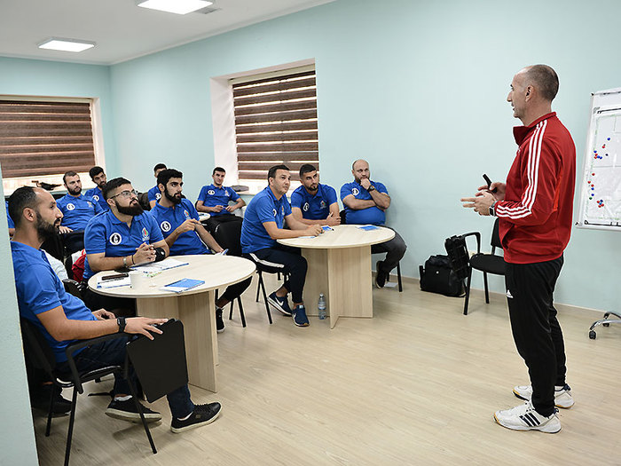 C kateqoriyalı məşqçi kursunun növbəti moduluna start verildi